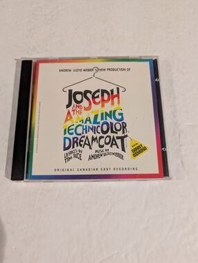 Joseph and the Amazing Technicolor Dreamcoat Original Canadian Cast Recording CD
